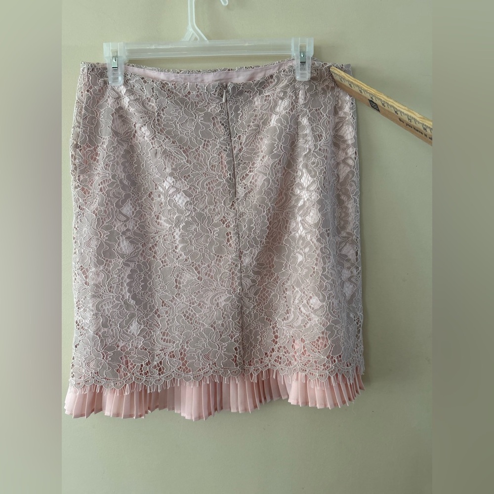 Esqualo lace and pleats skirt - Picture 6 of 9